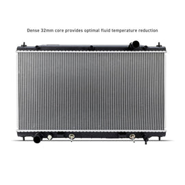 Mishimoto 16-24 Infiniti Q50/Q60 3.0T Replacement Radiator - Mo-Moto