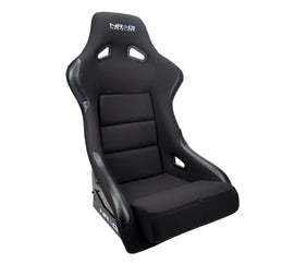 NRG FRP Bucket Seat w/Race Style Bolster/Lumbar - Large - Mo-Moto