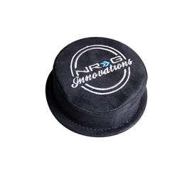 NRG Reinforced Steering Wheel (380mm) Nascar/ Alcantara 3 Spoke w/ NRG Logo/ Removable Crushed Pad - Mo-Moto