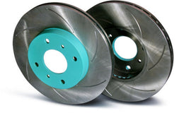 Project Mu Nissan S14/S15/HCR32/HNR32/Z32/GZ32/CZ32/GCZ32 SCR Pure Plus6 Rotors - Front L/R - Mo-Moto