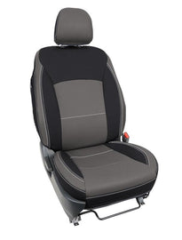 PRP 15-20 Subaru Outback Front Seat Covers (Pair) - Black and Gray - Mo-Moto
