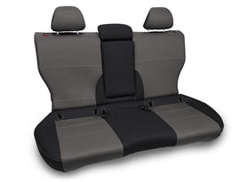 PRP 15-20 Subaru Outback Rear Bench Seat Cover - Black and Gray - Mo-Moto