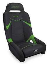 Load image into Gallery viewer, PRP GT3 Suspension Seat - Black/Green - Mo-Moto