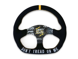 PRP Steering Wheel Center Cap Liberty or Death - Mo-Moto