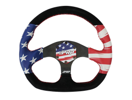 PRP Steering Wheel Center Cap - New Glory Stars and Stripes - Mo-Moto