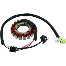 QuadBoss 07-08 Yamaha YFM400 Grizzly 4x4 Stator - Mo-Moto