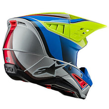 Load image into Gallery viewer, S-M5 Sail Helmet Ylw Fluo/Enamel Blu/Slv G Xs