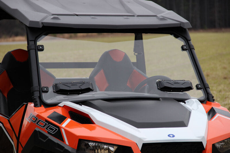 Seizmik Windshield Full Hard Poly - Mo-Moto