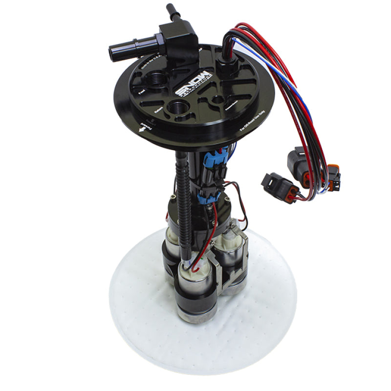 Snow Performance 05-18 GM Half Ton Truck Fuel Hat - Triple Pump - Race - Mo-Moto