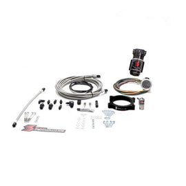 Snow Performance 10-15 Camaro Stg 2 Bst Cooler F/I Water Injection Kit (SS Brded Line/4AN) w/o Tank - Mo-Moto