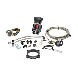 Snow Performance 11-17 Mustang Stg 2 Boost Cooler F/I Water Inj. Kit (SS Brded Line/4AN Fittings) w/ - Mo-Moto