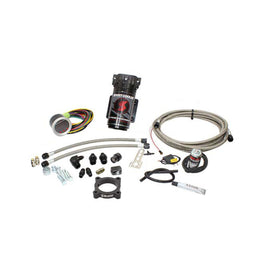 Snow Performance 13-18 Ford Focus ST Stg 2 Boost Cooler Water Inj Kit (SS Braided Line/4AN) w/o Tank - Mo-Moto
