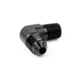 Snow Performance 1/8in NPT to 4AN Elbow Water Fitting (Black) - Mo-Moto