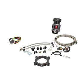 Snow Performance 2014+ GM Truck Stg 2 Bst Cooler F/I Water Inj. Kit (SS Braided Line/4AN) w/o Tank - Mo-Moto