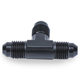 Snow Performance 4AN T Fitting (Black) - Mo-Moto