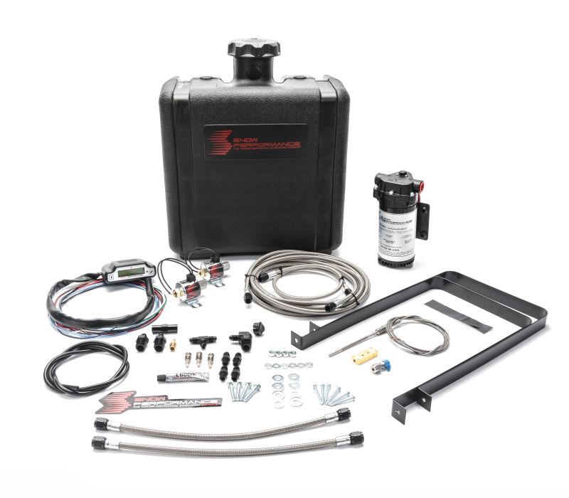 Snow Performance 94-07 Dodge 5.9L Stg 3 Boost Cooler Water Injection Kit (SS Braided Line & 4AN) - Mo-Moto