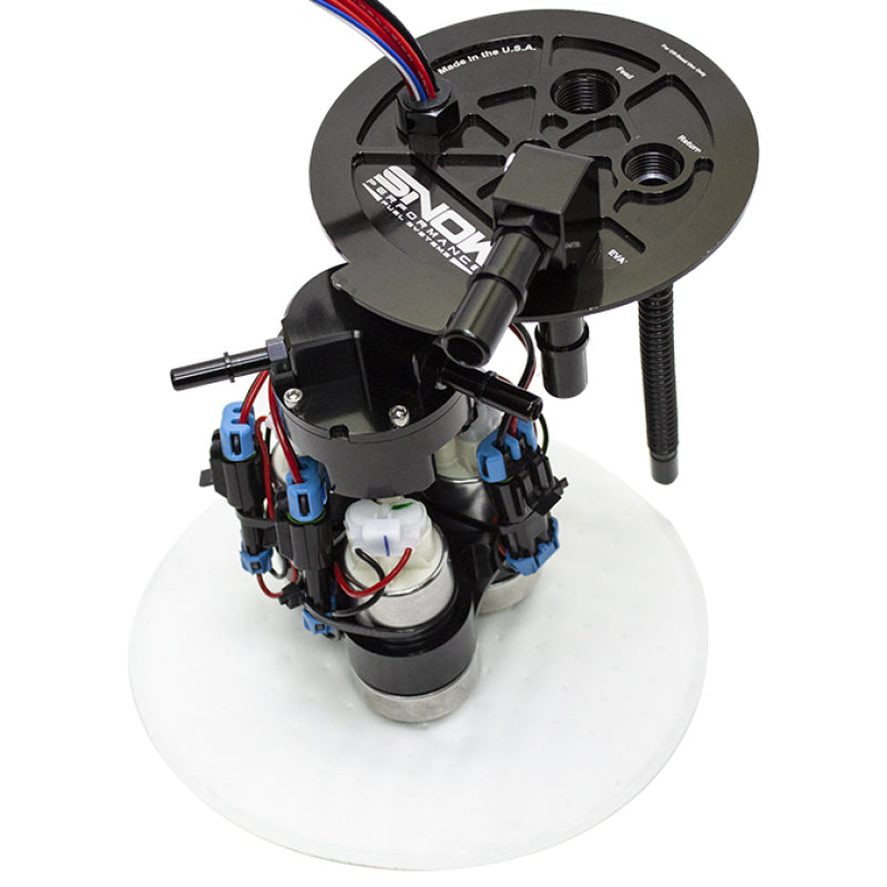 Snow Performance Chevrolet Camaro 6th Gen Fuel Hat (Triple Pump) - Mo-Moto