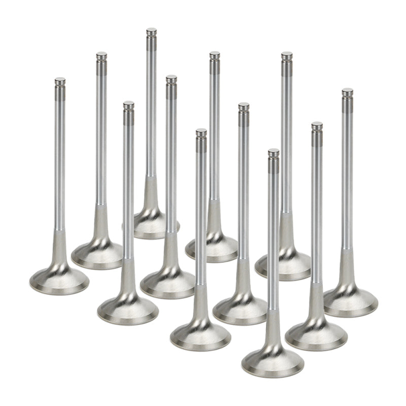 Supertech Nissan VR30DDTT 28.5x.546x97.5mm Inconel Sodium Filled Exhaust Valve - Set of 12 - Mo-Moto