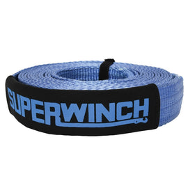 Superwinch Recovery Strap 20000 lbs 2in x 30 ft w/ Reinforced Closed-Loop Ends - Mo-Moto