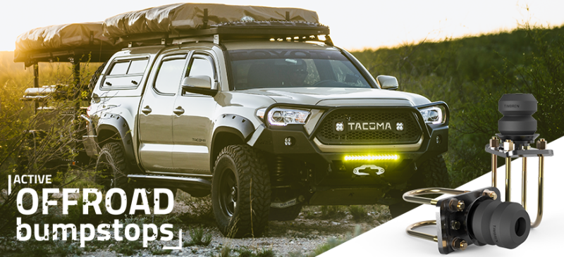 Timbren 2015+ Chevrolet Colorado Rear Active Off Road Bumpstops w/ U-Bolt Flip Kit - Mo-Moto