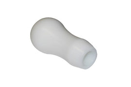 Torque Solution Delrin Tear Drop Tall Shift Knob (White): Universal 10x1.25 - Mo-Moto