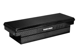 Tradesman Aluminum Single Lid HD 28 Cross Bed Truck Tool Box Deep Well (72in.) - Black - Mo-Moto