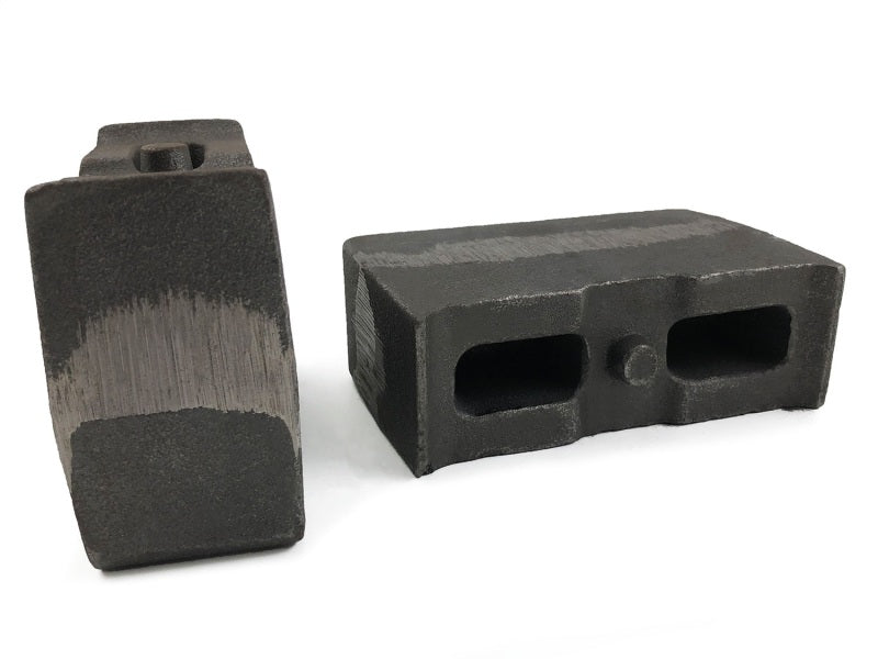 Tuff Country 01-10 Chevy Silverado 2500HD/3500 4wd 4in Cast Iron Lift Blocks Pair - Mo-Moto