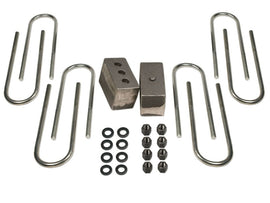Tuff Country 03-13 Dodge Ram 2500 4wd (w/3.5in or 4in Rear axle) 4in Rear Block & U-Bolt Kit - Mo-Moto