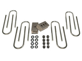 Tuff Country 03-13 Ram 2500 / 03-22 3500 4wd (w/3.5 or 4in Rear axle) 2in Rear Block & U-Bolt Kit - Mo-Moto