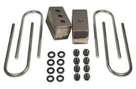 Tuff Country 03-23 Dodge Ram 3500 4wd (w/4in Rear axle) 4in Rear Block & U-Bolt Kit - Mo-Moto