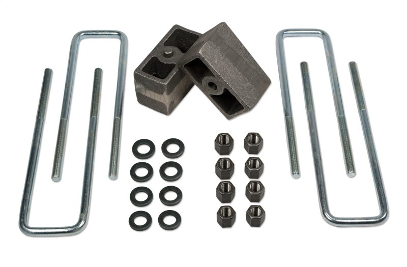 Tuff Country 86-89 Toyota 4Runner 4wd (w/ 3.75in Rear axle) 3in Rear Block & U-Bolt Kit - Mo-Moto