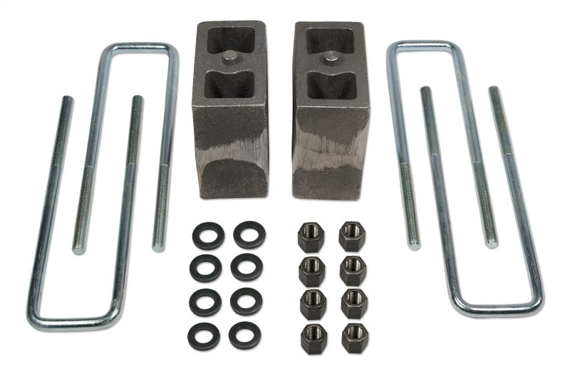 Tuff Country 94-02 Ram 3500 4wd (w/o Fctry Contact Overloads) 5.5in Rr Block & U-Bolt Kt Non-Tapered - Mo-Moto