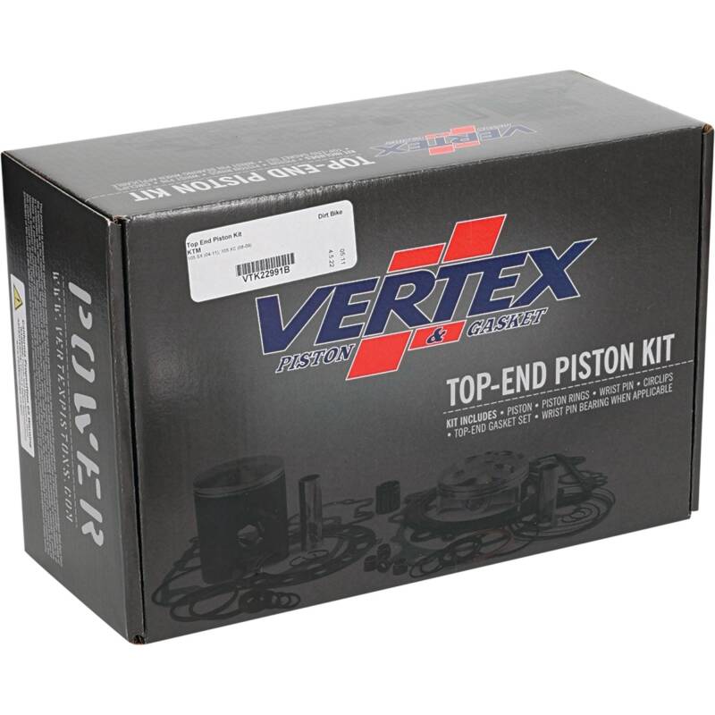 Vertex Piston 04-11 KTM 105 SX 105cc Top End Piston Kit - Mo-Moto