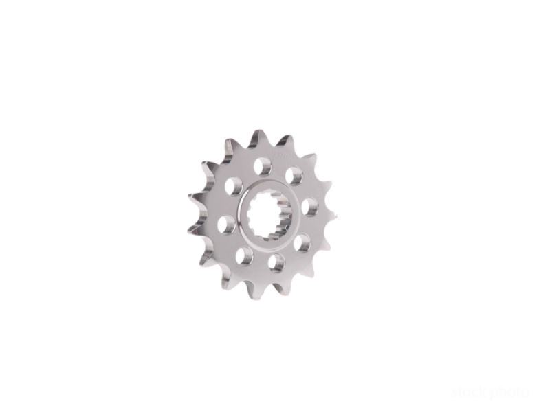 Vortex Racing Steel Front Sprocket 520 16 Tooth- Silver - Mo-Moto