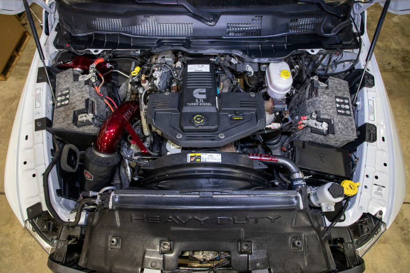 Wehrli 10-18 6.7L Cummins Upper Coolant Pipe - Blueberry Frost - Mo-Moto