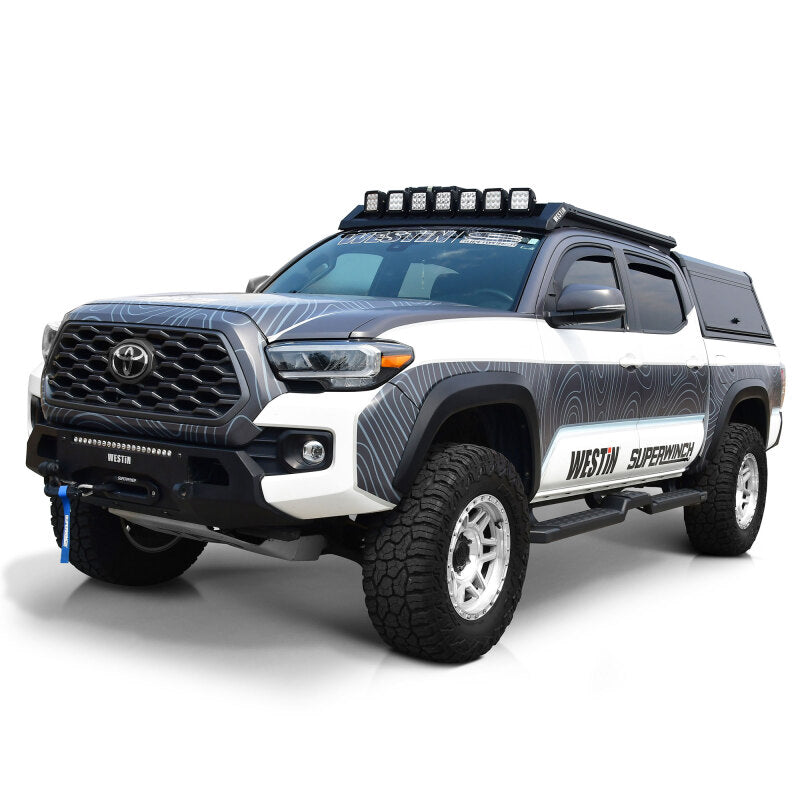 Westin 05-23 Toyota Tacoma DC HDX Running Boards - Tex. Blk - Mo-Moto