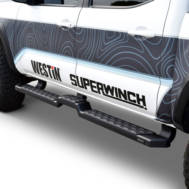 Westin 05-23 Toyota Tacoma DC HDX Running Boards - Tex. Blk - Mo-Moto