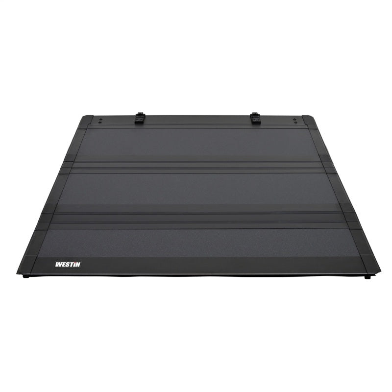 Westin 19-23 Ram 1500 (No RamBox) 6ft. 4in. Bed Hard Tri-Fold Tonneau Cover - Black - Mo-Moto