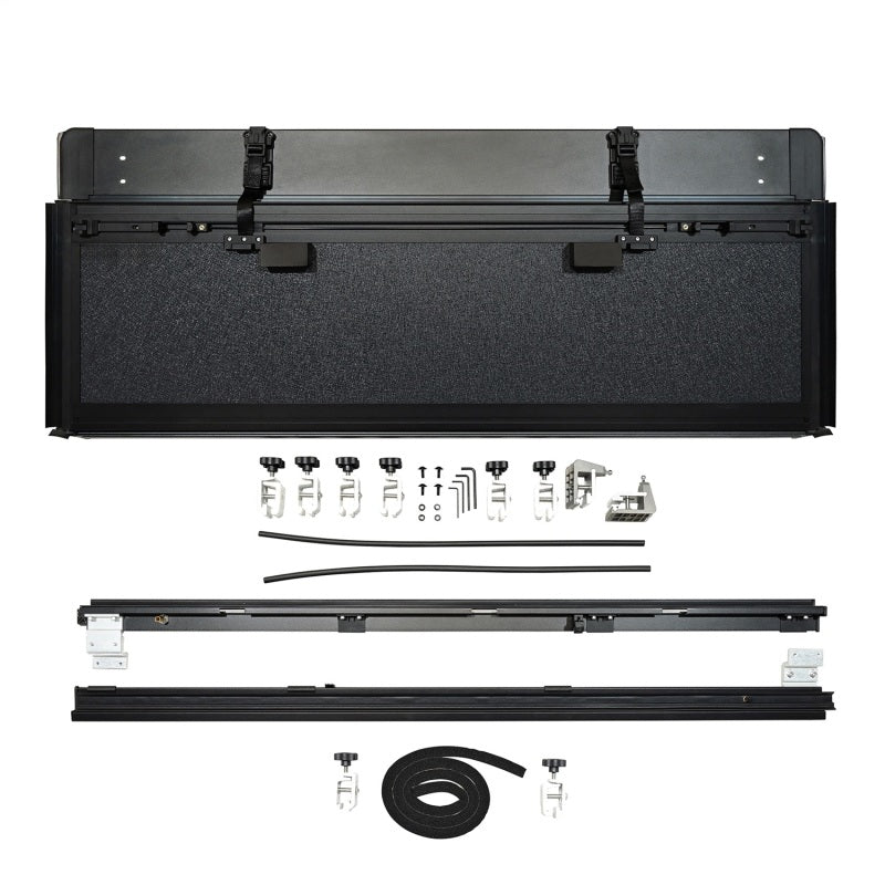 Westin 19-23 Ram 1500 (No RamBox) 6ft. 4in. Bed Hard Tri-Fold Tonneau Cover - Black - Mo-Moto