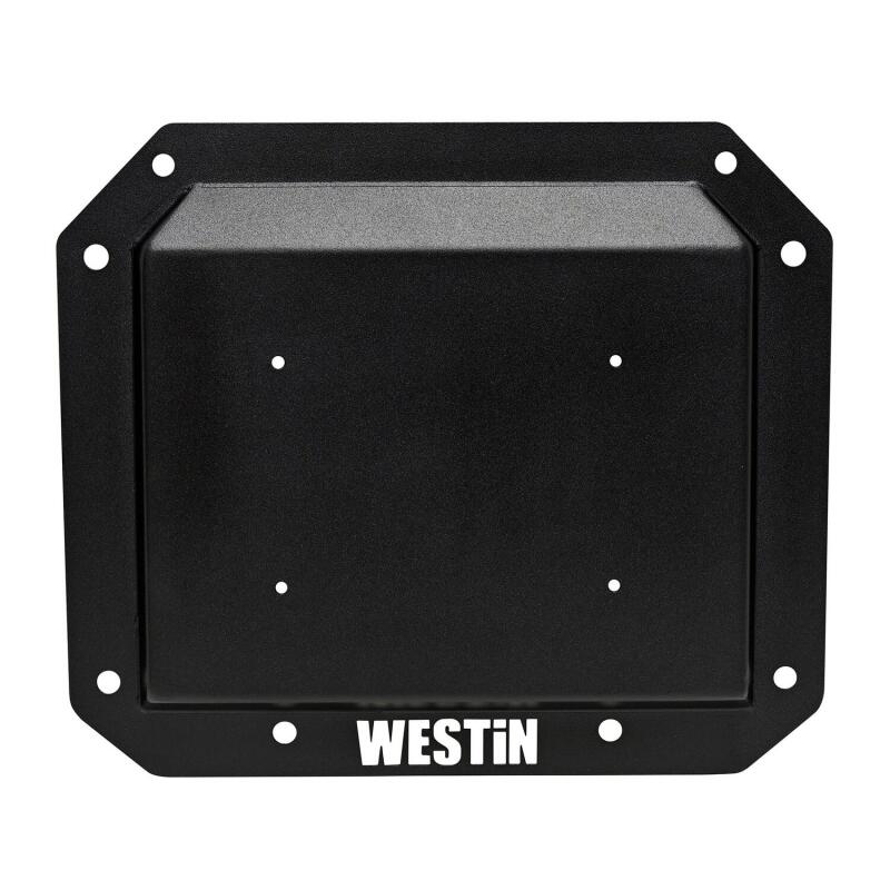 Westin 21-25 Ford Bronco (Excl. Sport) Spare Tire Delete Plate - Tex. Blk - Mo-Moto