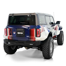 Load image into Gallery viewer, Westin 21-25 Ford Bronco (Excl. Sport) Spare Tire Delete Plate - Tex. Blk - Mo-Moto