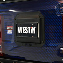 Load image into Gallery viewer, Westin 21-25 Ford Bronco (Excl. Sport) Spare Tire Delete Plate - Tex. Blk - Mo-Moto