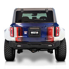 Load image into Gallery viewer, Westin 21-25 Ford Bronco (Excl. Sport) Spare Tire Delete Plate - Tex. Blk - Mo-Moto