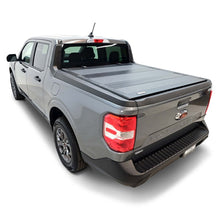 Load image into Gallery viewer, Westin 22-23 Ford Maverick 4WD 4ft. 6in. Bed Hard Tri-Fold Tonneau Cover - Black - Mo-Moto