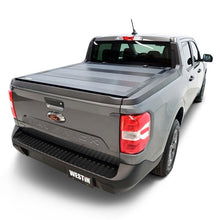 Load image into Gallery viewer, Westin 22-23 Ford Maverick 4WD 4ft. 6in. Bed Hard Tri-Fold Tonneau Cover - Black - Mo-Moto