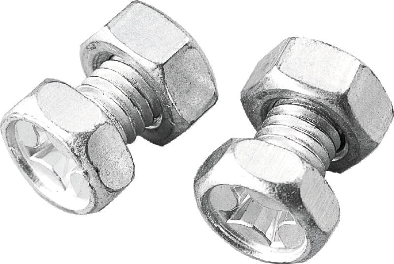 Yuasa 6mm Nut & Bolt Set - 2 Sets - Mo-Moto
